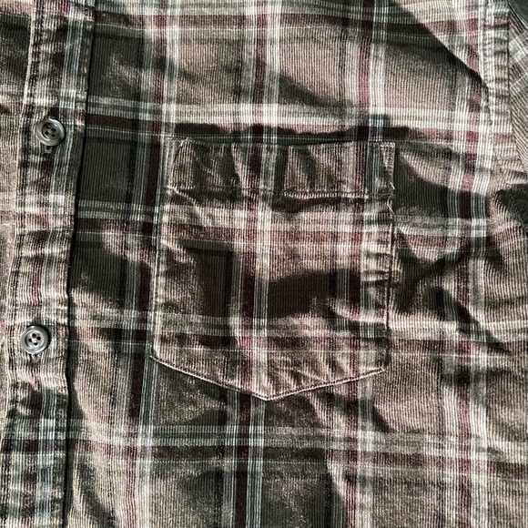 ExpressPlaid Sweater Flannel Shirt Size L - Picture 3 of 7